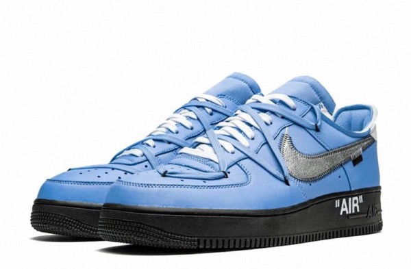 air force 1 off white blue fake vs real